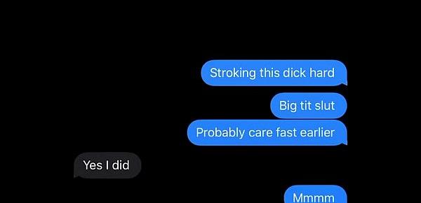  HotWife accuses me of banging her sister during sexting session